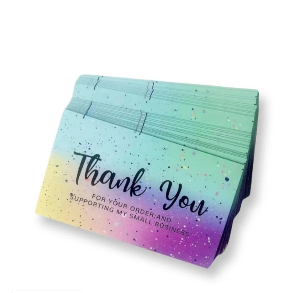 50 Thank you cards for your small business resellers Thank you Business Cards